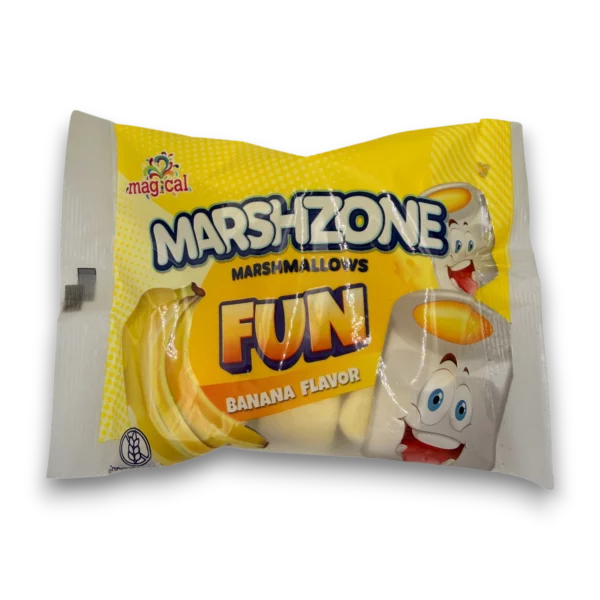 Marshzone Marshmallows Fun Banana Flavour - Looters Slashed Price Warehouse