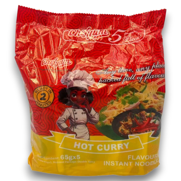Chef Yum Hot Curry Instant Noodles - Looters Slashed Price Warehouse