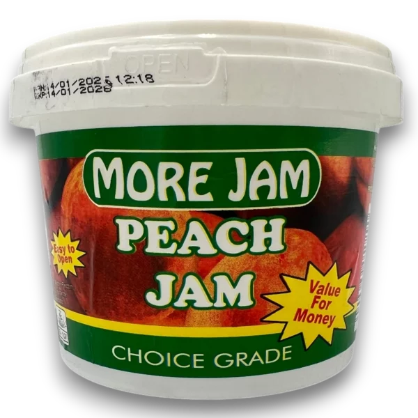 More Jam Peach Jam Choice Grade 480g - Looters Slashed Price Warehouse