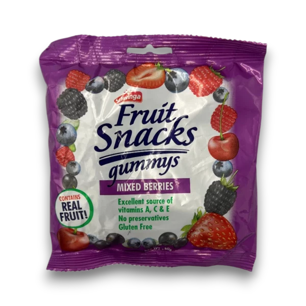 Schwinga Fruit Snack Gummies Mix Berries - Looters Slashed Price Warehouse