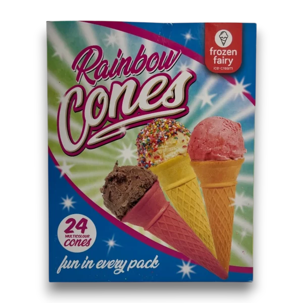 Frozen Fairy Rainbow Ice Cream Cones - Looters Slashed Price Warehouse