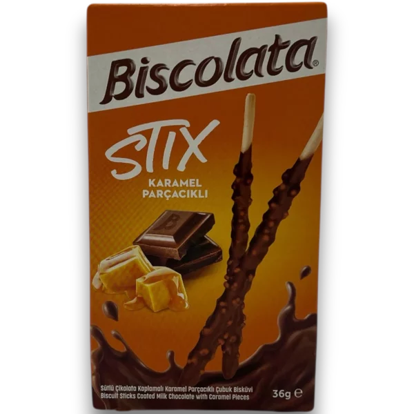 Biscolata Stix Caramel Biscuit Sticks - Looters Slashed Price Warehouse