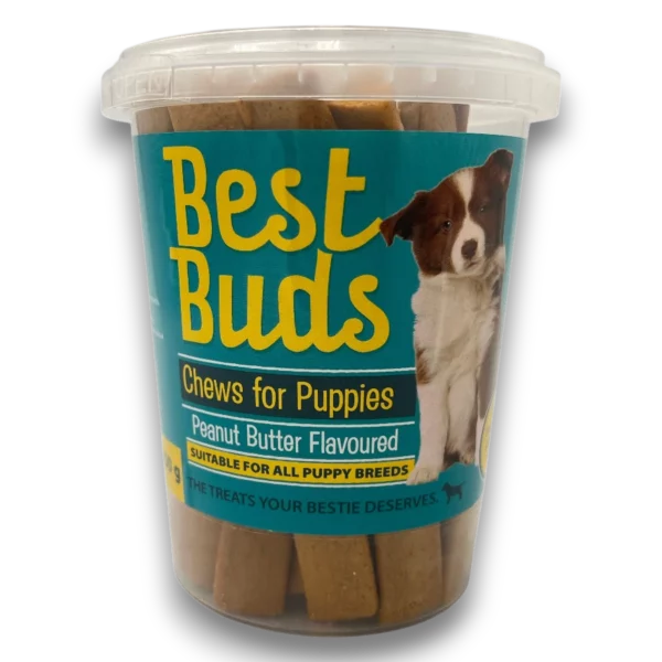 Best Buds Peanut Butter Chews For Puppies 350g - Looters Slashed Price Warehouse