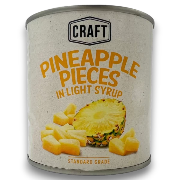 Craft Pineapple Pieces In Syrup - Looters Slashed Price Warehouse