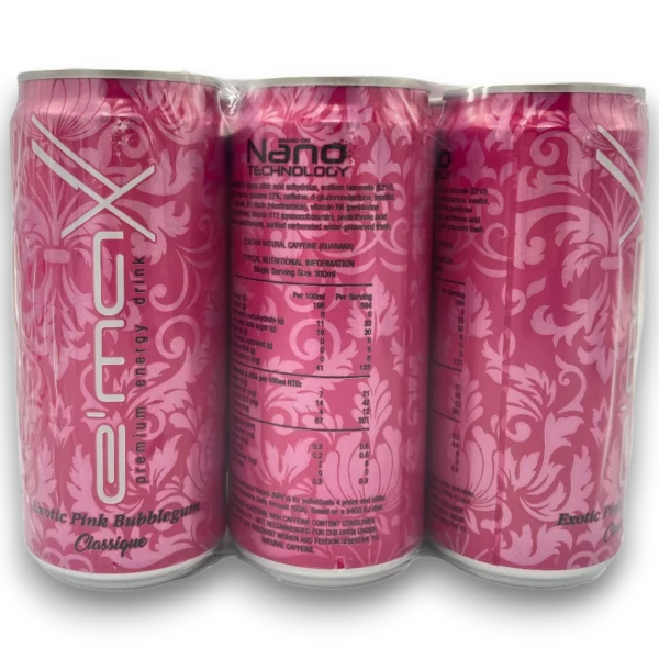 Emax Pink Bubblegum Energy Drink 6s - Looters Slashed Price Warehouse