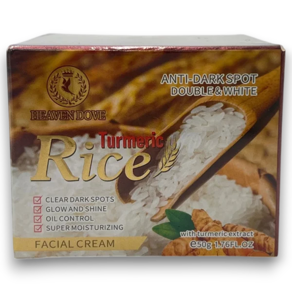 Heaven Dove Tumeric Rice Facial Cream - Looters Slashed Price Warehouse