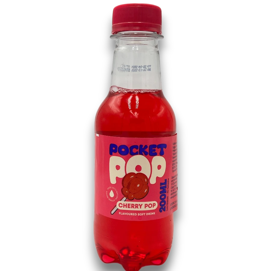 Pocket Pop Cherry Pop Soft Drink - Looters Slashed Price Warehouse
