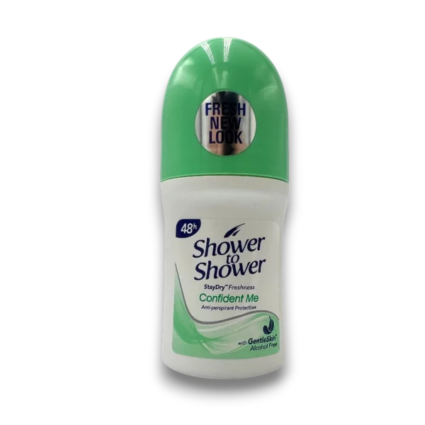 Shower To Shower Confident Me Roll On - Looters Slashed Price Warehouse