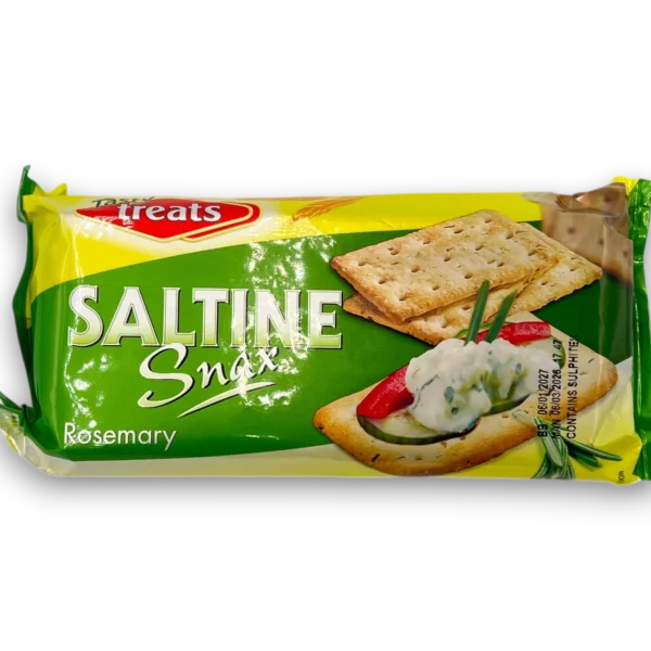 Tasty Treats Saltine Snax Rosemary - Looters Slashed Price Warehouse