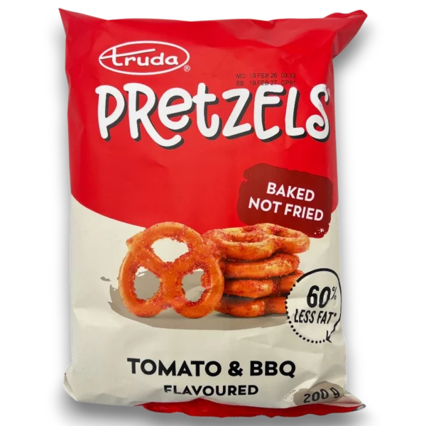 Truda Pretzels Tomato And BBQ 200g - Looters Slashed Price Warehouse