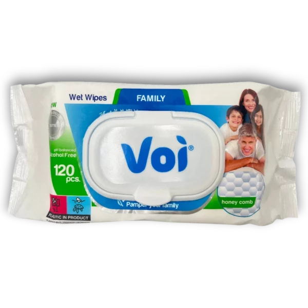 Voi Wet Wipes Family Honey Comb - Looters Slashed Price Warehouse