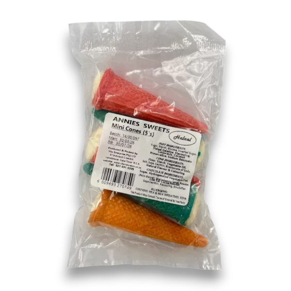 Annies Sweets Mini Marshmallow Cones - Looters Slashed Price Warehouse