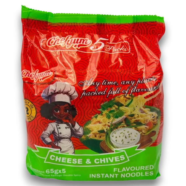 Chef Yum Cheese And Chives Noodles - Looters Slashed Price Warehouse