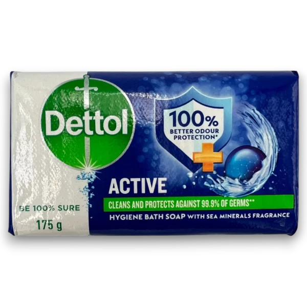 Dettol Active Hygiene Bath Soap 175g - Looters Slashed Price Warehouse