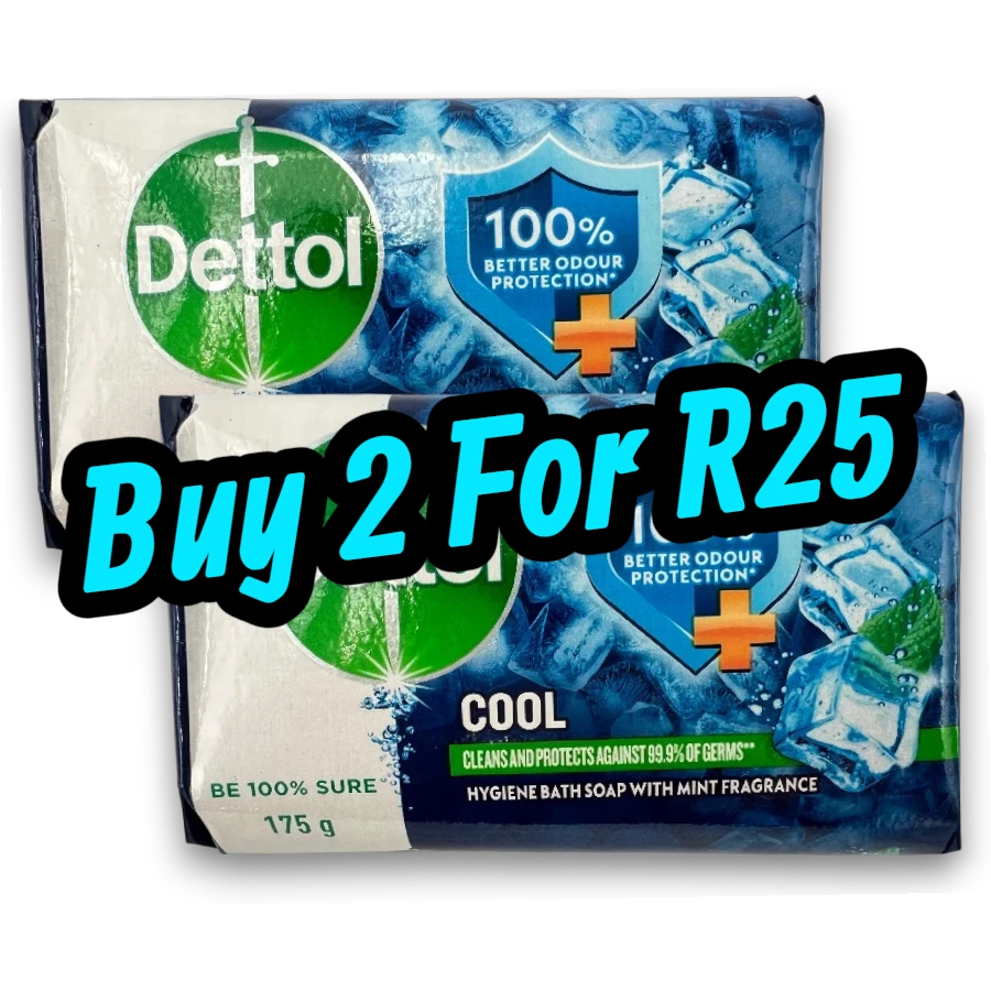 Dettol Cool Hygiene Bath Soap - Looters Slashed Price Warehouse