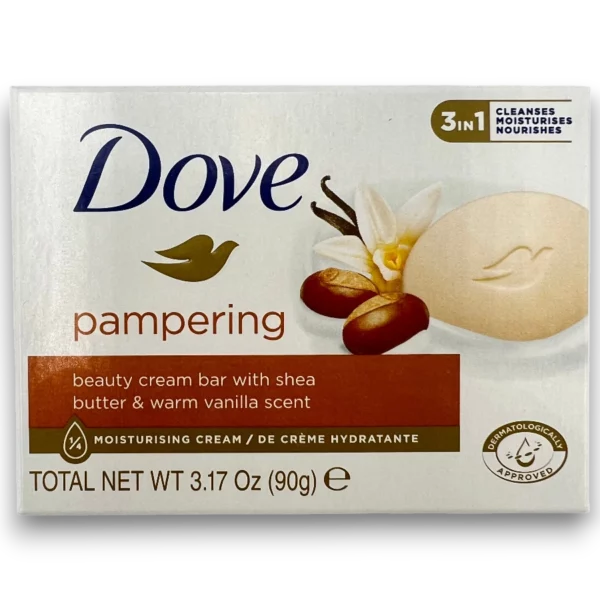 Dove Pampering Beauty Bar Vanilla Shea - Looters Slashed Price Warehouse