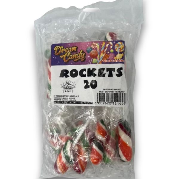 Dream Candy Rocket Lollies - Looters Slashed Price Warehouse