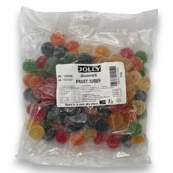Jolly Gummies Fruit Jubes 720g - Looters Slashed Price Warehouse