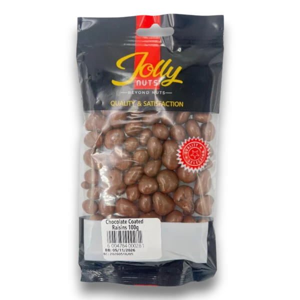 Jolly Nuts Chocolate Coated Raisins - Looters Slashed Price Warehouse