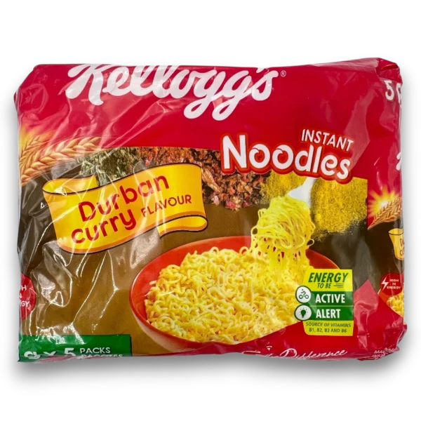 Kelloggs Durban Curry Noodles 5 Pack - Looters Slashed Price Warehouse