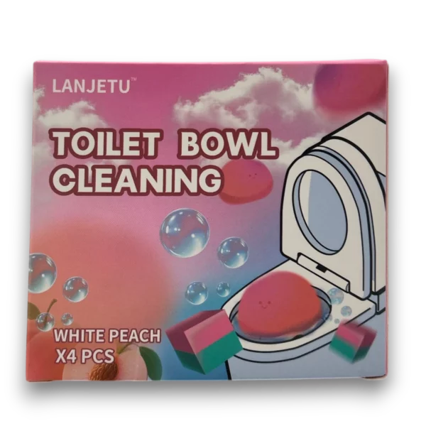 Lanjetu Toilet Bowl Cleaning White Peach - Looters Slashed Price Warehouse
