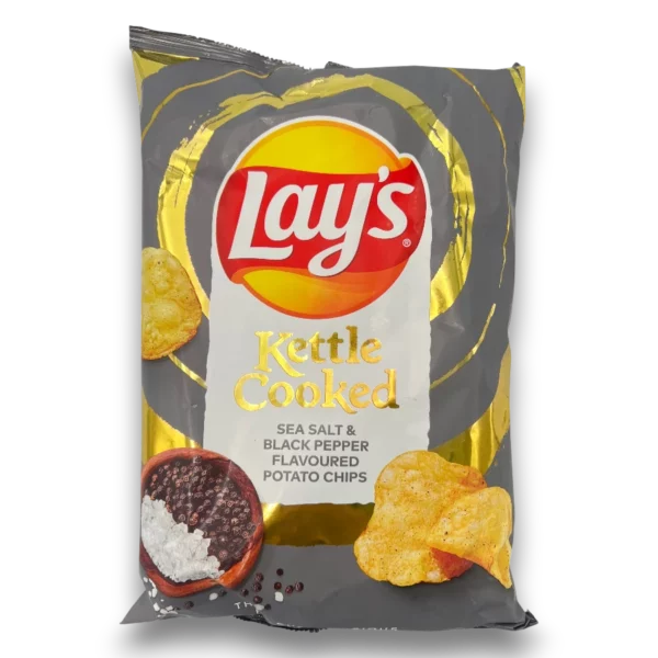 Lays Kettle Cooked Chips Salt And Pepper - Looters Slashed Price Warehouse