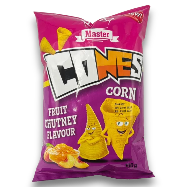Master Cones Fruit Chutney Corn Chips - Looters Slashed Price Warehouse