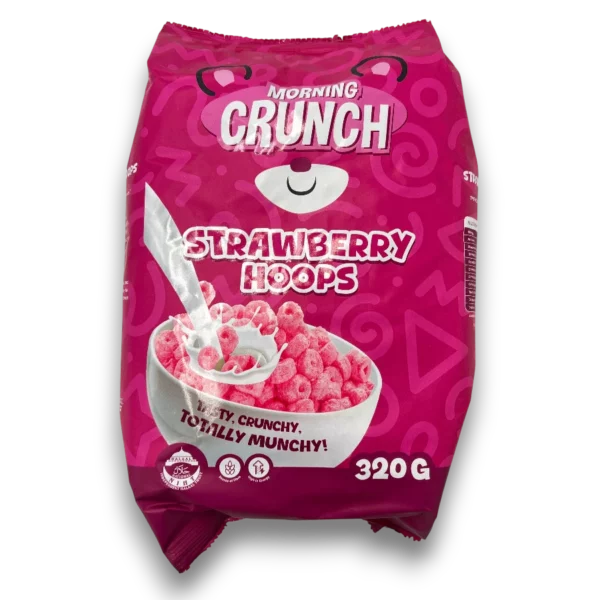Morning Crunch Strawberry Hoops - Looters Slashed Price Warehouse