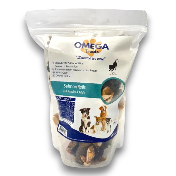 Omega Treats Salmon Rolls - Looters Slashed Price Warehouse