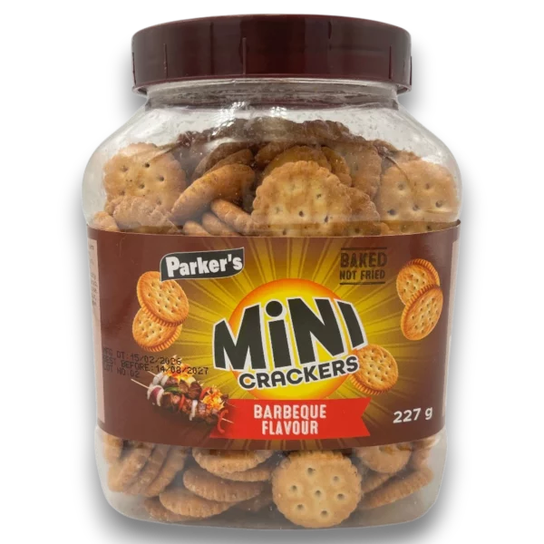 Parkers Mini Crackers Barbeque - Looters Slashed Price Warehouse