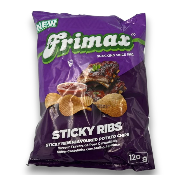 Frimax Sticky Ribs Potato Chips - Looters Slashed Price Warehouse