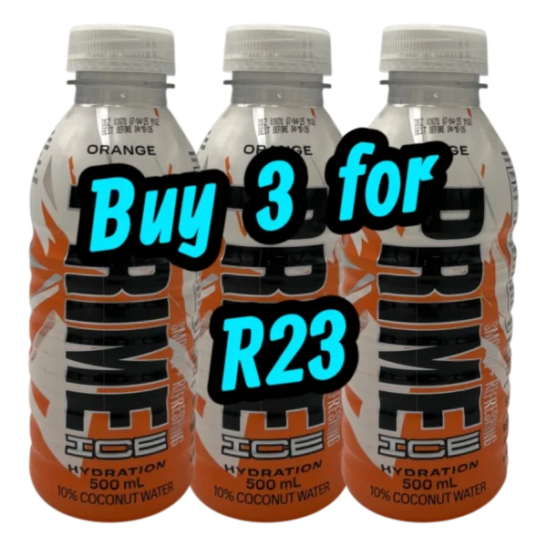 Prime Orange Ice Hydration Drink - Looters Slashed Price Warehouse