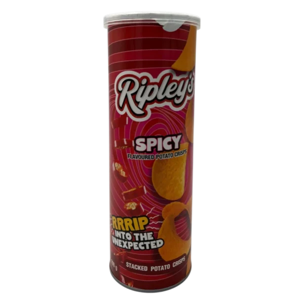 Ripleys Spicy Stacked Potato Chips- Looters Slashed Price Warehouse