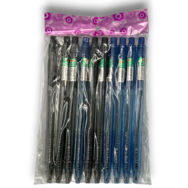 Zym Click Ball Point Pens Assorted - Looters Slashed Price Warehouse
