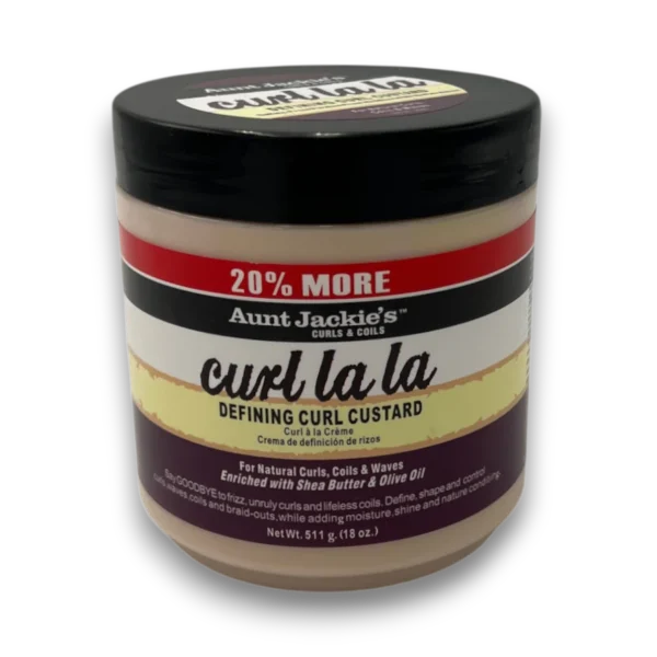 Aunt Jackies Curl La La Hair Custard-Looters Slashed Price Warehouse