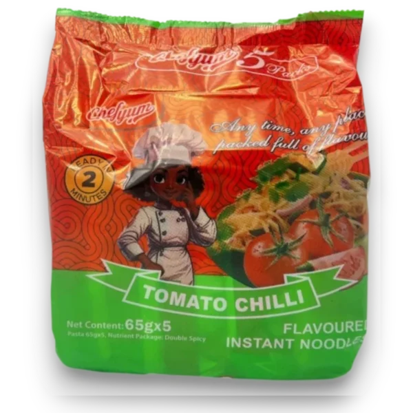 Chef Yum Tomato Chilli Instant Noodles - Looters Slashed Price Warehouse