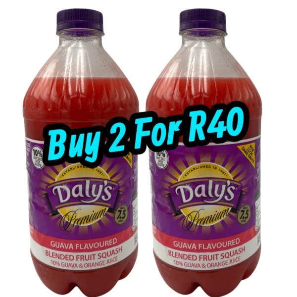 Dalys Premium Guava Fruit Squash buy 2-Looters Slashed Price Warehouse