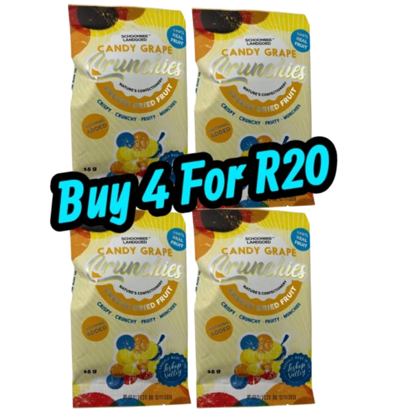 Schoonbee Landgoed Candy Grape Crunchies Special-Looters Slashed Price Warehouse