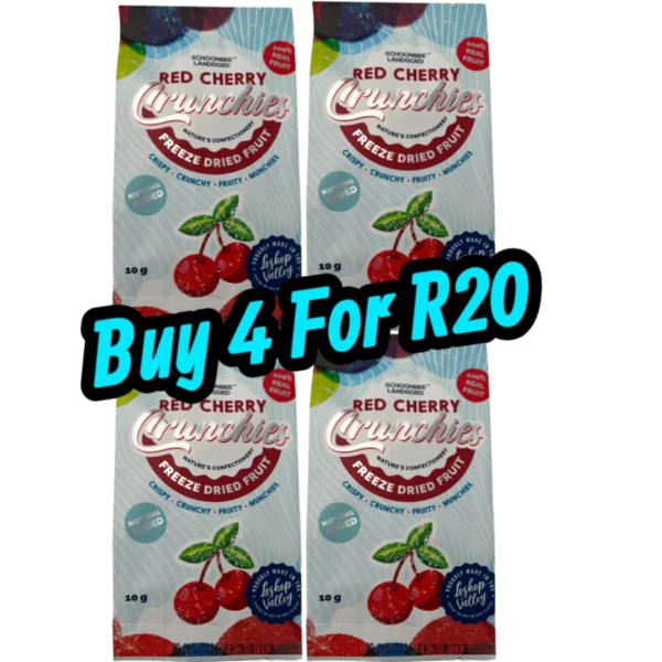 Schoonbee Landgoed Red Cherry Crunchies -Looters Slashed Price Warehouse