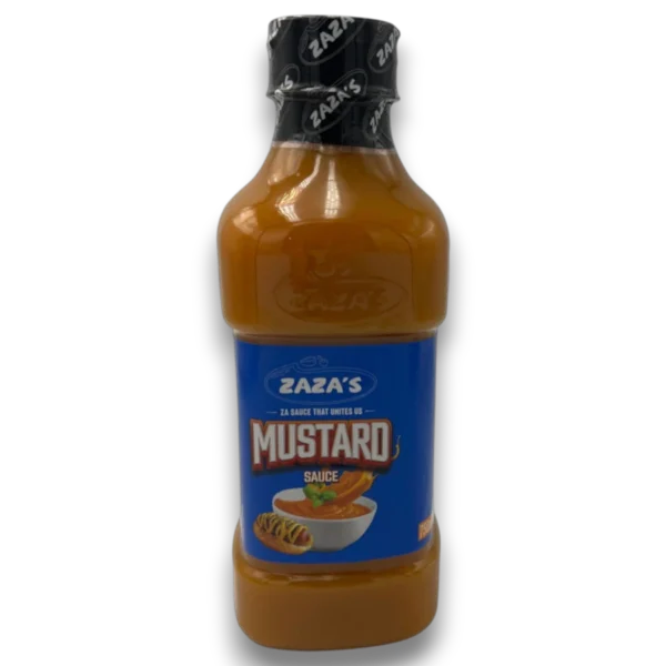 Zazas Mustard Sauce Bottle 750ml - Looters Slashed Price Warehouse