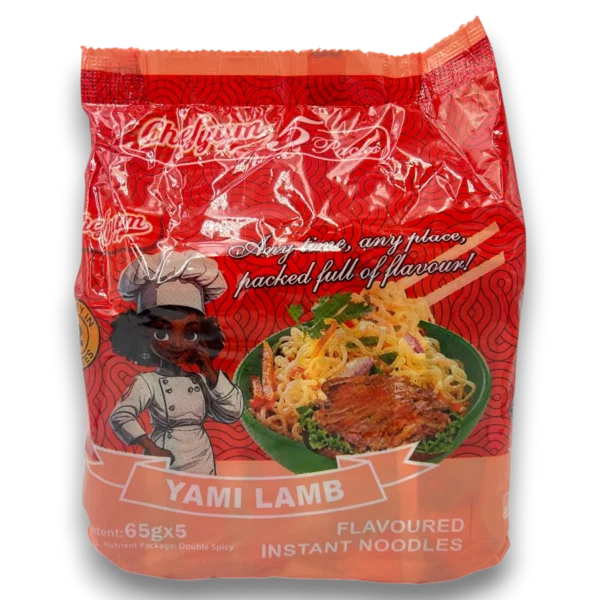 Chef Yum Yami Lamb Instant Noodles single - Looters Slashed Price Warehouse